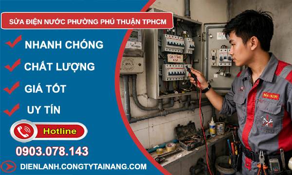 sửa điện nước Phú Thuận