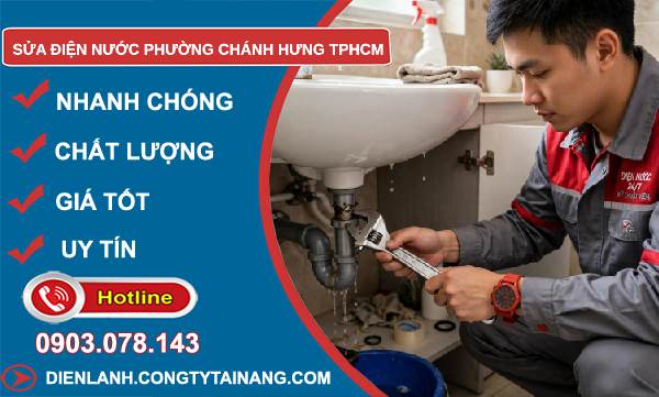 sửa điện nước phường Chánh Hưng TPHCM