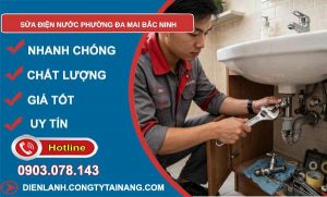 sửa điện nước phường Đa Mai Bắc Ninh