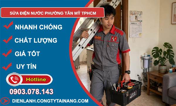 sửa điện nước phường Tân Mỹ