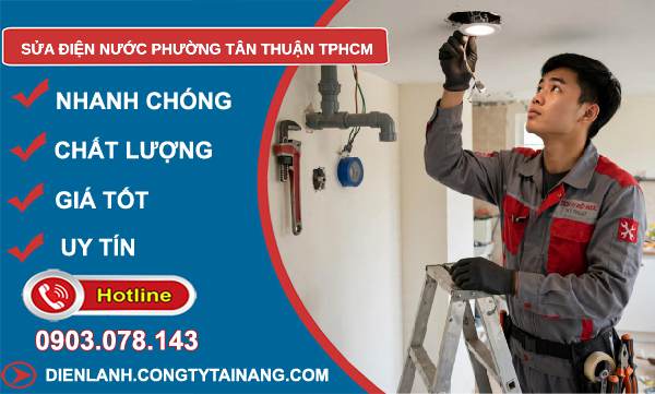 sửa điện nước Tân Thuận