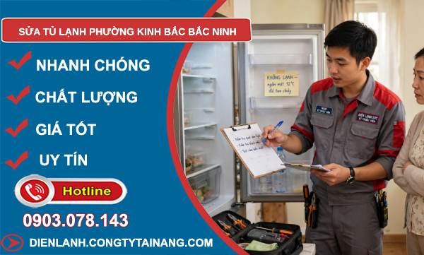 sửa tủ lạnh Kinh Bắc