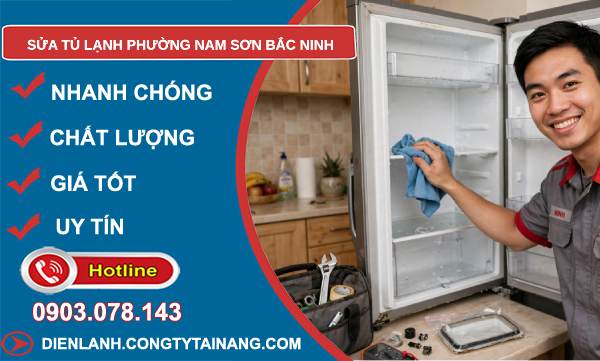 sửa tủ lạnh phường Nam Sơn
