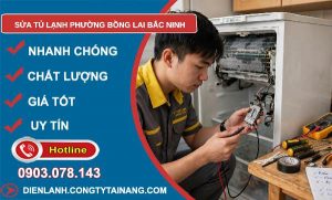 sửa tủ lạnh phường Bồng Lai