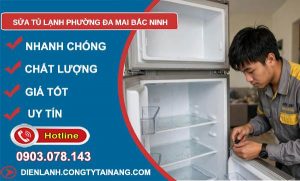 sửa tủ lạnh phường Đa Mai