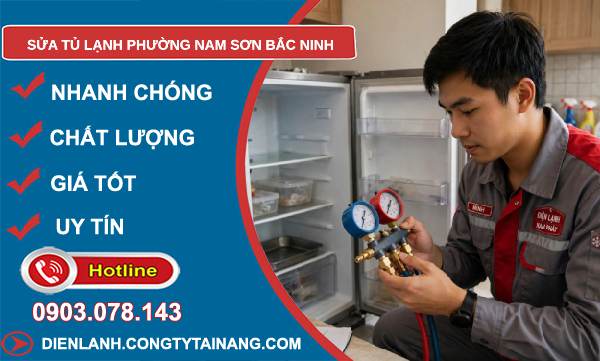 sửa tủ lạnh phường Nam Sơn