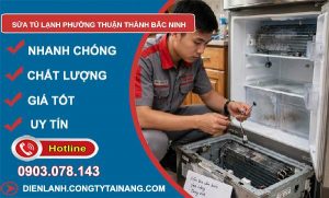 sửa tủ lạnh phường Thuận Thành Bắc Ninh