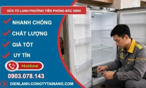 sửa tủ lạnh phường Tiền Phong Bắc Ninh