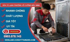 sửa tủ lạnh phường Võ Cường Bắc Ninh