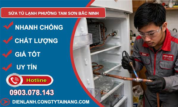 sửa tủ lạnh Tam Sơn